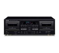 Teac W1200 Twin Cassette Deck, Black