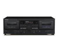 Teac W1200 Twin Cassette Deck, Black