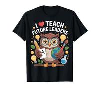 Teach Future Leaders Cute Owl Classroom Design T-Shirt