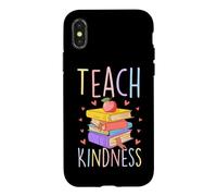 Teach Kindness Compassionate Teacher Case for iPhone X/XS