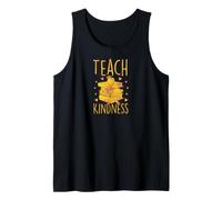 Teach Kindness Compassionate Teacher Tank Top