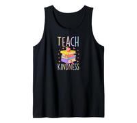 Teach Kindness Compassionate Teacher Tank Top
