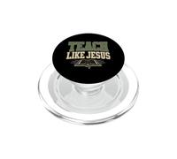 Teach Like Jesus Christian Teacher Faith Bible PopSockets PopGrip for MagSafe