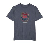 Teach Love Inspire: Teacher Appreciation, Teacher T-Shirt, Men's Big and Tall, Heather Blue, 5X Tall