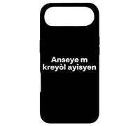 "Teach me Haitian Creole." Funny Language Word Case for iPhone Air