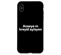 "Teach me Haitian Creole." Funny Language Word Case for iPhone XS Max