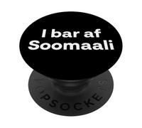 "Teach me Somali." Funny Somali Word PopSockets Adhesive PopGrip