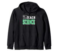 Teach Science Inspire Future Innovators STEM Classroom Zip Hoodie