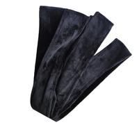 [TEACH] Soft Plush Tie Robe Strap 170/210cm Bath Time Bedtime Sleepwear Robe Belt Tie Soft Dressing Gown Relax Bathrobe Belt After Strap, Black, 210cm