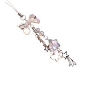 [TEACH] T Portable Cell Phone Strap Strap Mobile Phone Pendant Decoration Exquisite Key Car Hanging Pendant Birthday Gift