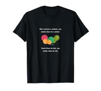 Teach Them to Knit Funny Knitting Wisdom Proverb Gift Idea T-Shirt
