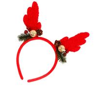 [TEACH TO] Christmas Tree Theme Headband Festive Headwear Soft Comfortable Headpiece Women Girls Hair Accessories