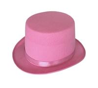 [TEACH TO] Fashion Magician Costume British Flat Top Hat For Performance Theatrical Play Musical Top Hat Adult Kids Magician Hat Adult Male Magician Hat Magician Hat