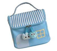 [TEACH TO] Handheld Makeup Bag Travel Cosmetic Bag, c