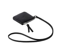 [TEACH] Travel Neck Pouch Neck Wallet Lipstick Holder Organizer Small Crossbody Wallet Earphone Storage Bag Organizer Travel Wallet, Black