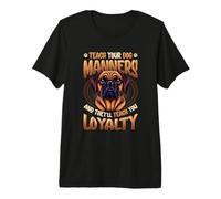 Teach Your Dog Manners Dog Trainer Premium T-Shirt