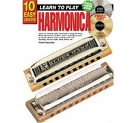 Teach Yourself Harmonica: 10 Easy Lessons Harmonica Bk/CD: Harmonica Bk/CD/DVD