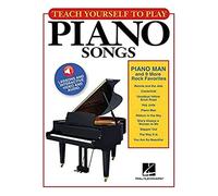 Teach Yourself To Play Piano Songs: Piano Man And 9 More Rock Favorites (Book/Online Media) (Includes Online Access Code)
