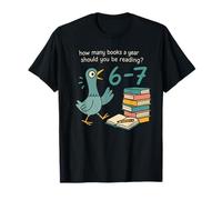 Teacher 67 How Many Books A Year Should You Be Reading 6-7 T-Shirt