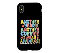 Teacher Another Year Another Coffee Back to School Case for iPhone X/XS