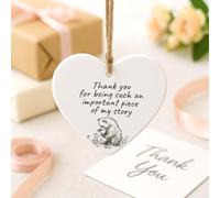 Teacher Appreciation Acrylic Heart - “Helping Me Grow” Thank You Gift - End of Term Gift for Teacher, Mentor Keepsake, Employee or Colleague Gift