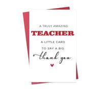 Teacher Appreciation Cards with Envelopes for Teachers Day Gift Card for Women Teacher Thank You Appreciation Gifts for Women Men Mentor Thank You Cards for Educators Mentors Teachers Day Gift Ideas