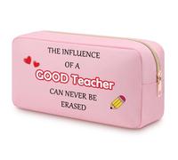 Teacher Appreciation Gifts for Teacher Good Oxford Cloth Teacher Makeup Bag Thank You Gifts for Teachers Cosmetic Bag Christmas Birthday End of The Year Gifts for Teachers Makeup Travel Pouch