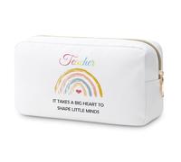 Teacher Appreciation Gifts for Women Makeup Bag Teacher Gifts for Christmas Graduation Gifts for Teachers Friends Sister Coworker Teachers Week Gift Cosmetic Bag Teachers Retirement Gifts Travel Pouch