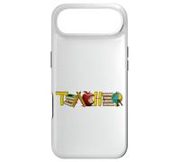 Teacher Appreciation Illustrative Alphabet Art Pencil Books Case for iPhone Air