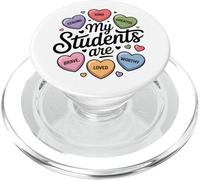 Teacher Appreciation My Students Are Strong Kind Creative PopSockets PopGrip for MagSafe
