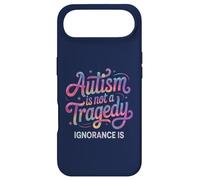 Teacher AUTISM NOT TRAGEDY IGNORANCE IS Advocate Mom Respect Case for iPhone Air