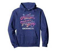 Teacher AUTISM NOT TRAGEDY IGNORANCE IS Advocate Mom Respect Pullover Hoodie