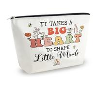 Teacher Bags for Women Teach Pouch Teacher Gifts for Women Teacher Bag Bulk Gifts Special Education Teacher Gifts Teacher Gift Bag Teacher Gift Set Teacher Appreciation Gifts in Bulk, White-minds