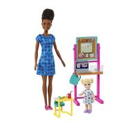 (Teacher) Barbie Career Teacher & Doctor Dentist 12" Doll