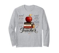 Teacher Beyond Measure Educator Appreciation Long Sleeve T-Shirt