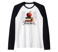 Teacher Beyond Measure Educator Appreciation Raglan Baseball Tee