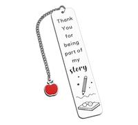 Teacher Bookmark Back to School Gifts for Teachers, Teacher Appreciation Gift, Back to School Teacher Bookmark, Music Teacher Must Haves Principal Gift Thank You for Being Part of My Story Supplies