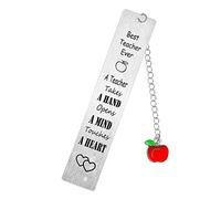 Teacher Bookmarks Best Teacher Ever Gifts Thank You Gifts for Teacher Birthday Gifts Teacher's Day Gift Appreciation Week Gifts Graduation Gifts Teacher Present