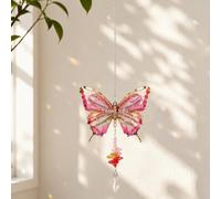 Teacher Butterfly Crystal Pendant for Women, Thank You Teacher Gifts | Can Be Hung on Car Window, Bedroom and Balcony for Decoration, Also Serves As ThankYou Gift for Teachers’ Day and Birthday