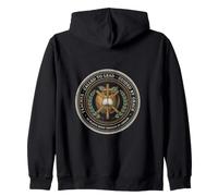 Teacher Called To Lead Guided By Grace Faith Zip Hoodie