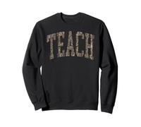 Teacher Camo Teach Hello Grade Cute Back School men women Sweatshirt