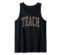 Teacher Camo Teach Hello Grade Cute Back School Men Women Tank Top