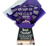 Teacher chocolate bouquet hamper gift box (Compatible with CADBURY BUTTONS)