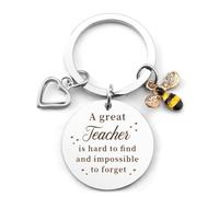 Teacher Christmas Gifts, Teacher Gifts, Thank You Teacher Gifts, Best Teacher Gifts, Teachers Gifts, Teacher Keyring, Gift for Teacher End Of The Year, Teacher Leaving Gifts, Teacher Retirement Gifts