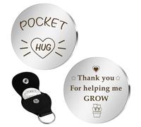 Teacher Christmas Pocket Hugs - Appreciation Gifts for Women, Childminder, Teaching Assistant, Nursery Teacher, Nanny - Thank You Gift