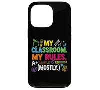 Teacher Classroom Rules s Funny Back to School Case for iPhone 13 Pro