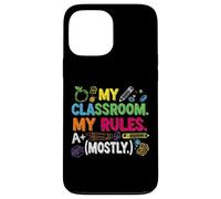 Teacher Classroom Rules s Funny Back to School Case for iPhone 13 Pro Max