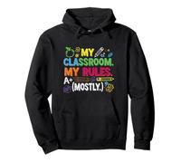 Teacher Classroom Rules s Funny Back to School Pullover Hoodie