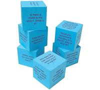 Teacher Created Resources 20634 Foam: Reading Comprehension Cubes,Black,17.93 x 5.08 x 29.85 cm; 136.08 Grams