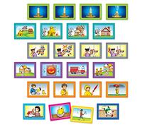 Teacher Created Resources 4-Scene Sequencing Pocket Chart Cards (TCR20848)